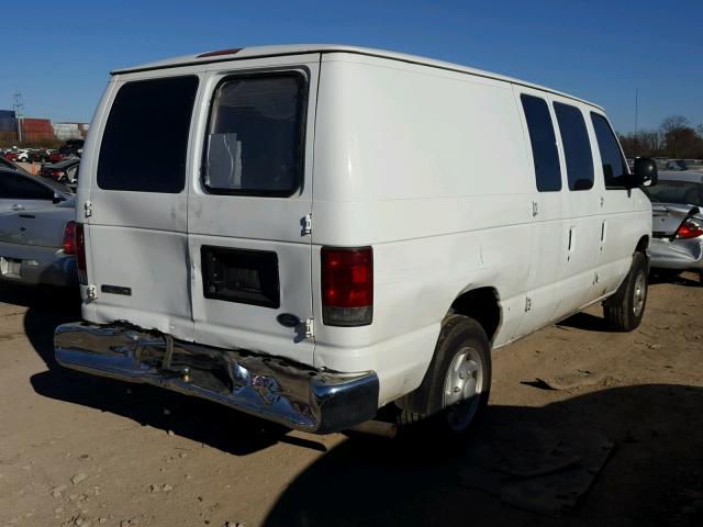 1FTNE14W68DA40406 - 2008 FORD ECONOLINE WHITE photo 4