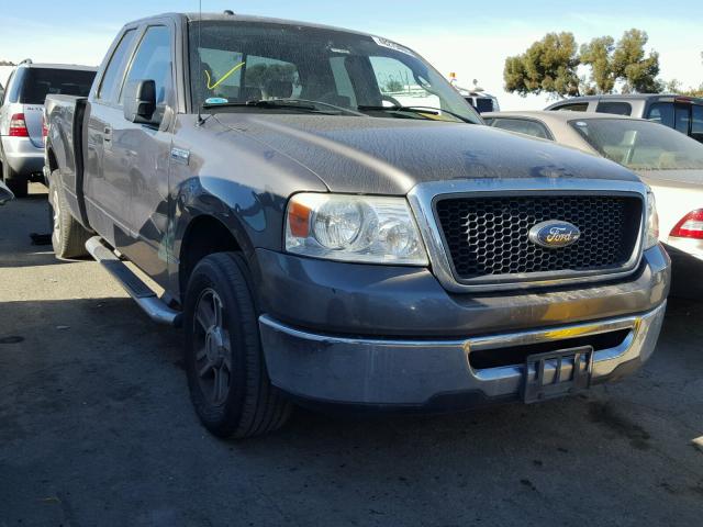 1FTPX12507FB89765 - 2007 FORD F150 GRAY photo 1