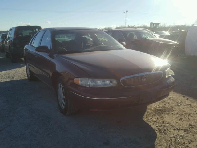 2G4WS52J111327600 - 2001 BUICK CENTURY CU MAROON photo 1