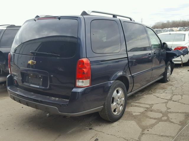 1GNDV33137D103285 - 2007 CHEVROLET UPLANDER L BLUE photo 4