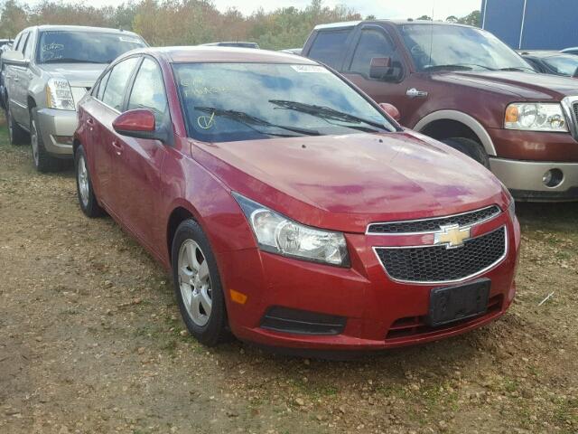 1G1PC5SB8D7231350 - 2013 CHEVROLET CRUZE LT RED photo 1