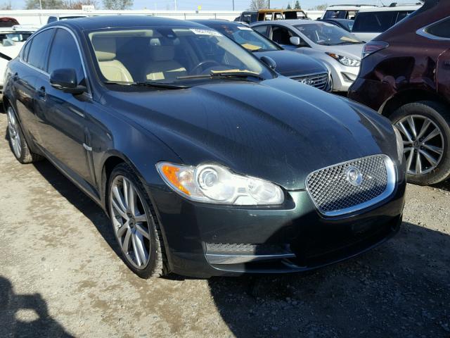 SAJWA0GB0ALR75744 - 2010 JAGUAR XF PREMIUM GREEN photo 1