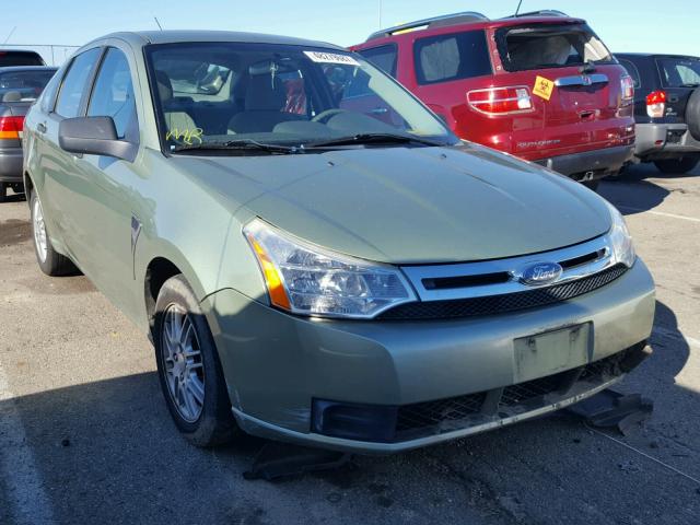 1FAHP35N08W224372 - 2008 FORD FOCUS SE GREEN photo 1