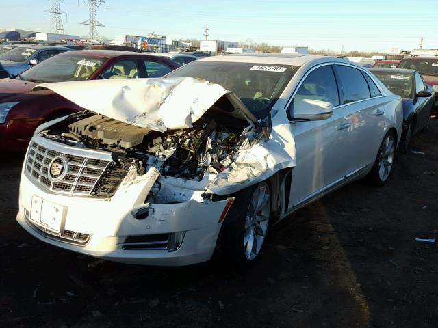 2G61R5S30F9126195 - 2015 CADILLAC XTS PREMIU WHITE photo 2