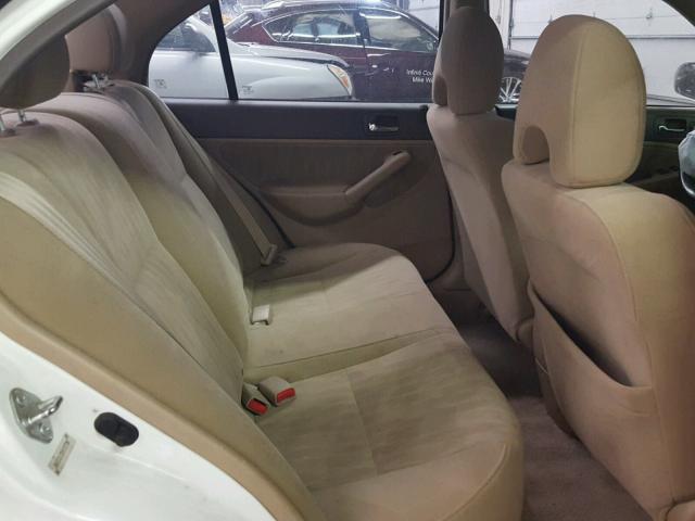 2HGES26735H555738 - 2005 HONDA CIVIC EX თეთრი ფოტო 6