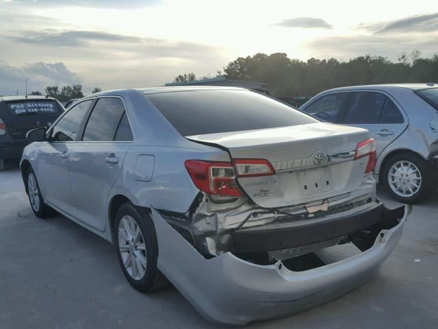 4T1BF1FK9CU512564 - 2012 TOYOTA CAMRY BASE SILVER photo 3