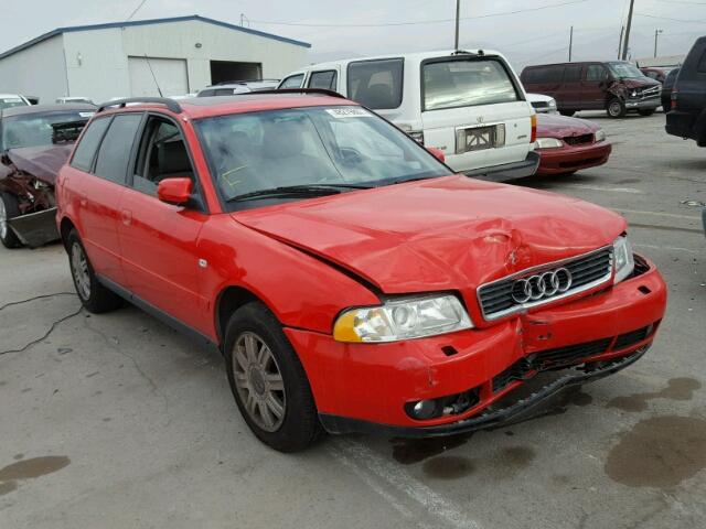 WAUGB28D1XA266236 - 1999 AUDI A4 1.8T AV RED photo 1