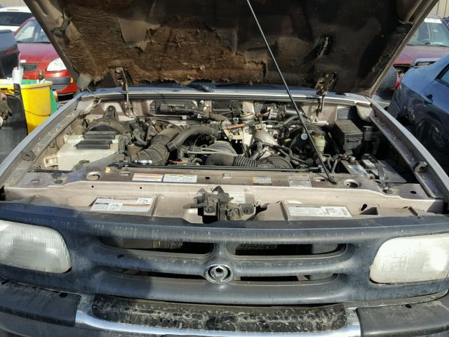 4F4CR16A5TTM11199 - 1996 MAZDA B2300 CAB BROWN photo 7