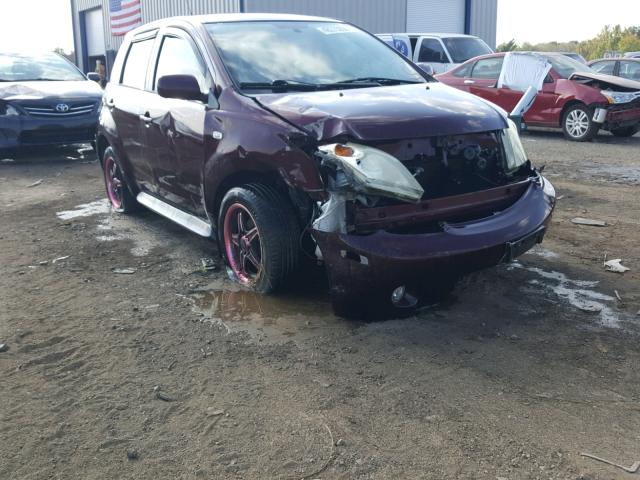 JTKKT624350095169 - 2005 TOYOTA SCION XA ბურგუნდია ფოტო 1