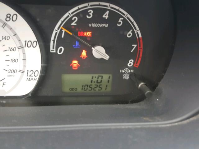 JTKKT624350095169 - 2005 TOYOTA SCION XA ბურგუნდია ფოტო 8