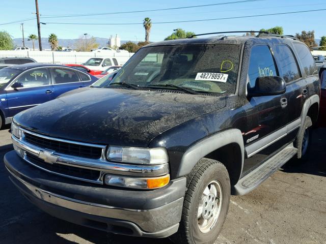 1GNEC13Z63R220778 - 2003 CHEVROLET TAHOE C150 BLACK photo 2