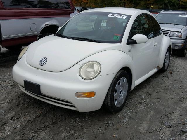 3VWBK21C61M430313 - 2001 VOLKSWAGEN BEETLE WHITE photo 2