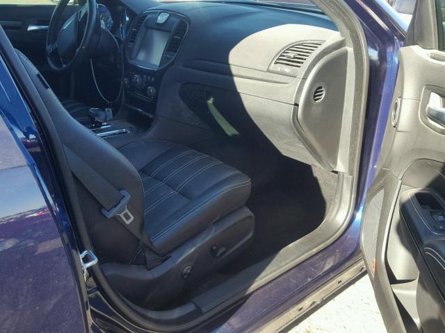 2C3CCABG8EH382533 - 2014 CHRYSLER 300 S BLUE photo 5