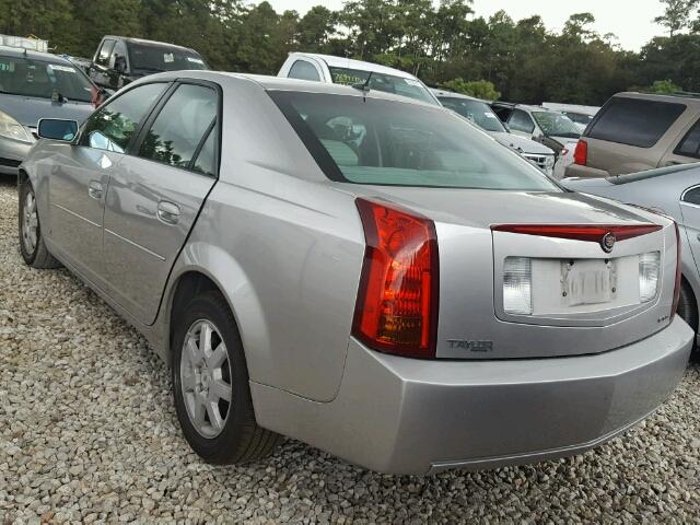 1G6DM57T770107028 - 2007 CADILLAC CTS SILVER photo 3