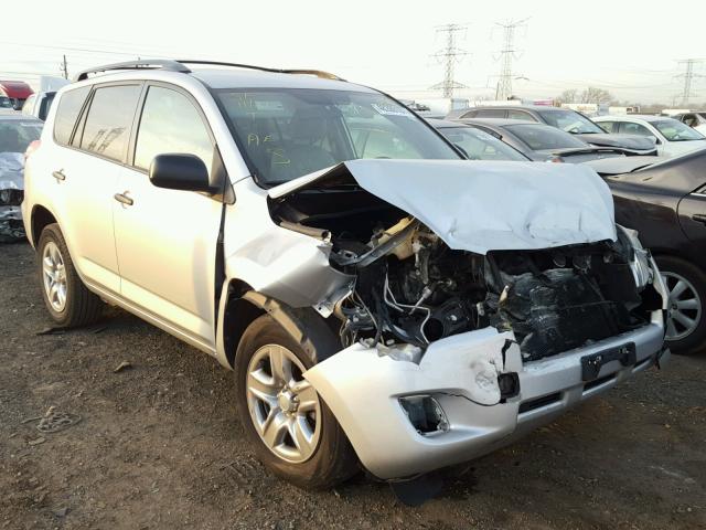 2T3BK4DV4AW019678 - 2010 TOYOTA RAV4 SILVER photo 1