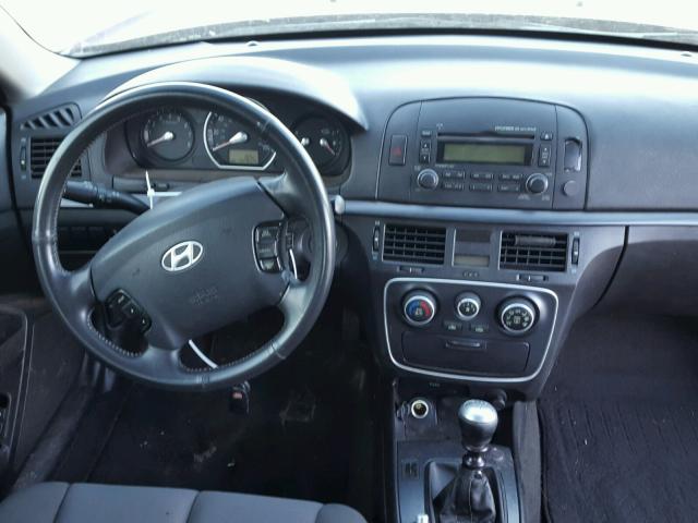 5NPEU46C88H358903 - 2008 HYUNDAI SONATA SE 勃艮第红 照片 9