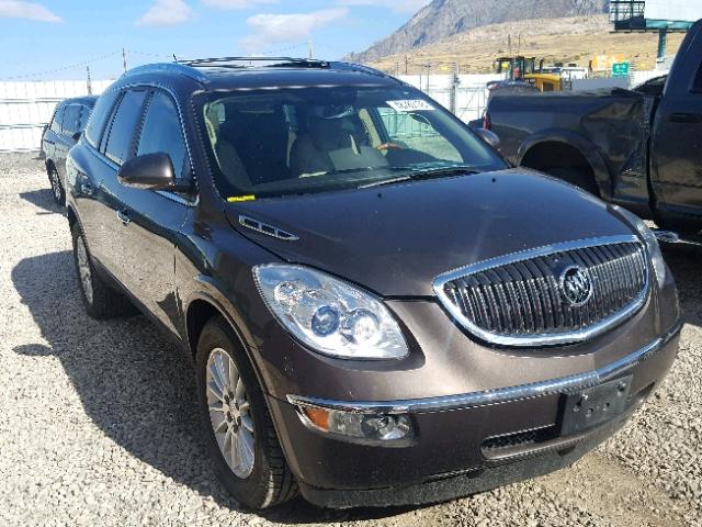 5GAKVCED6CJ319104 - 2012 BUICK ENCLAVE BROWN photo 1