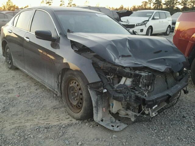 1HGCR2F35EA020778 - 2014 HONDA ACCORD LX SILVER photo 1