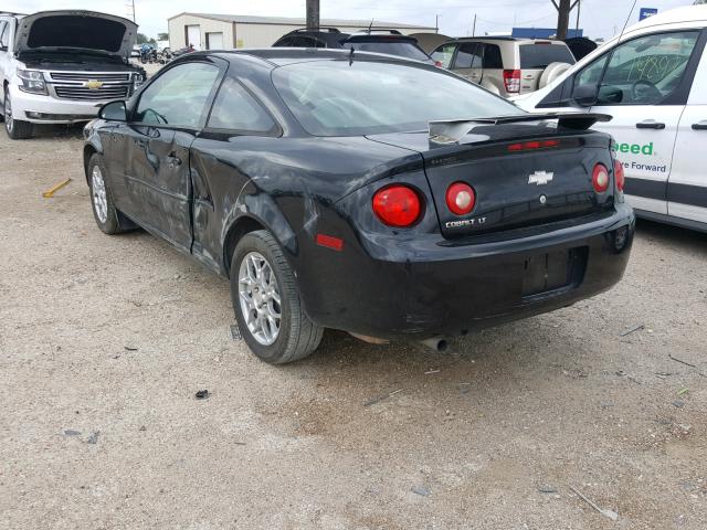 1G1AD1F50A7121081 - 2010 CHEVROLET COBALT 1LT BLACK photo 3