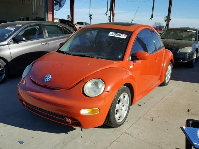 3VWCK21C53M411467 - 2003 VOLKSWAGEN NEW BEETLE 红色 照片 2