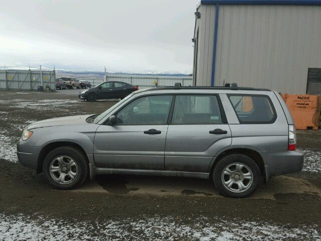 JF1SG63697H743605 - 2007 SUBARU FORESTER 2 SILVER photo 9