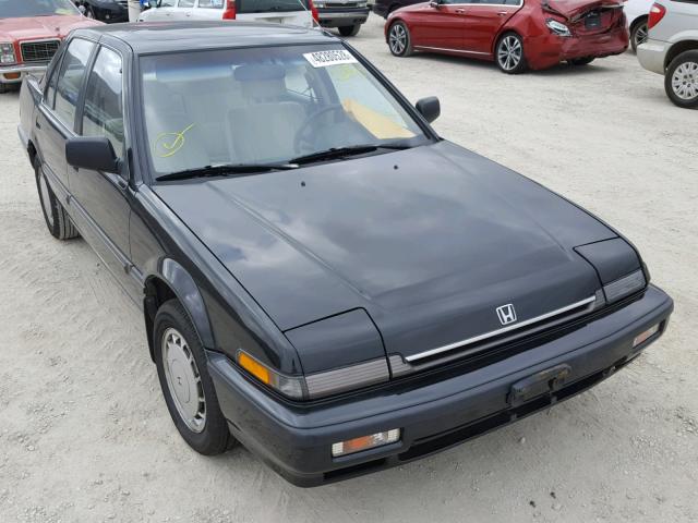 JHMCA5549KC132791 - 1989 HONDA ACCORD LXI BLACK photo 1