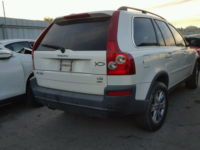 YV4CZ852261292925 - 2006 VOLVO XC90 V8 WHITE photo 4