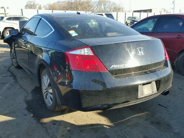 1HGCS1B89AA007669 - 2010 HONDA ACCORD EXL BLACK photo 3