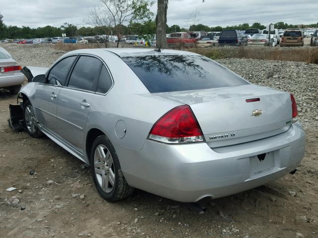 2G1WG5E3XC1278301 - 2012 CHEVROLET IMPALA LT SILVER photo 3