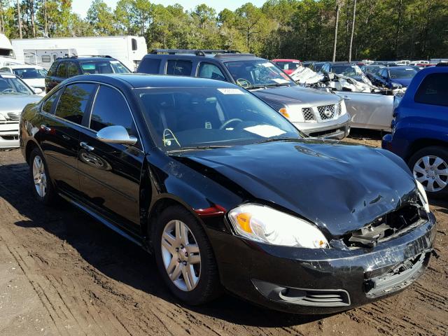 2G1WG5EK3B1234324 - 2011 CHEVROLET IMPALA LT BLACK photo 1