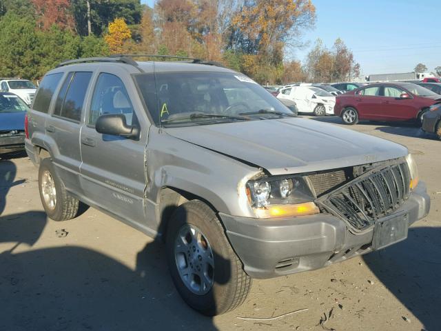 1J4GW48S71C675736 - 2001 JEEP GRAND CHER BEIGE photo 1