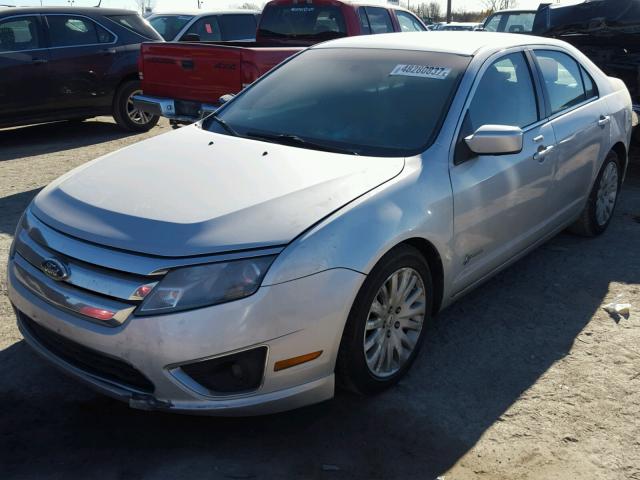 3FADP0L37BR145533 - 2011 FORD FUSION HYB SILVER photo 2