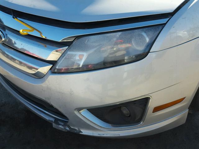 3FADP0L37BR145533 - 2011 FORD FUSION HYB SILVER photo 9