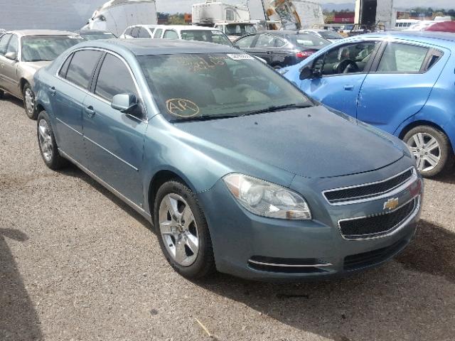 1G1ZH57B39F187967 - 2009 CHEVROLET MALIBU 1LT GREEN photo 1