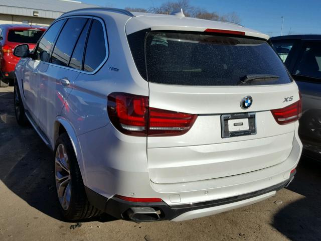 5UXKT0C35H0S81289 - 2017 BMW X5 XDR40E WHITE photo 3