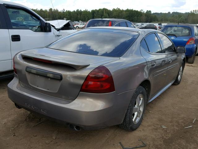 2G2WR554171193142 - 2007 PONTIAC GRAND PRIX BEIGE photo 4
