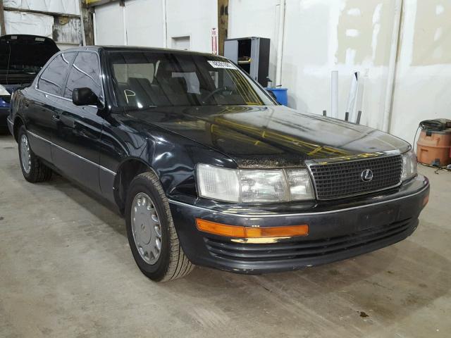 JT8UF11E7L0004047 - 1990 LEXUS LS 400 BLACK photo 1