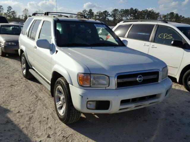 JN8DR09XX2W656993 - 2002 NISSAN PATHFINDER WHITE photo 1