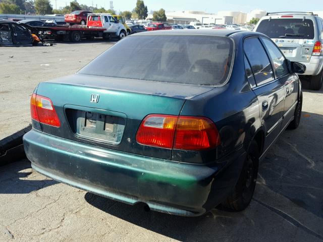 2HGEJ6615YH573006 - 2000 HONDA CIVIC BASE 绿色 照片 4