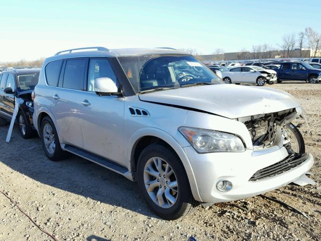 JN8AZ2NE6B9003370 - 2011 INFINITI QX56 SILVER photo 1