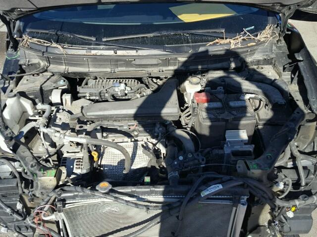 5N1AT2MV5GC732352 - 2016 NISSAN ROGUE S BLACK photo 7