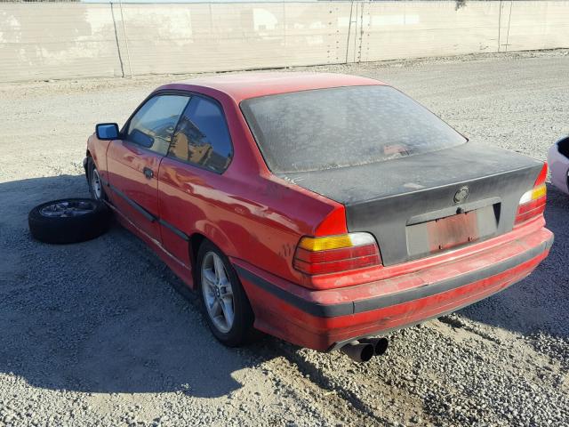 WBABE7323VEY21455 - 1997 BMW 318 IS RED photo 3