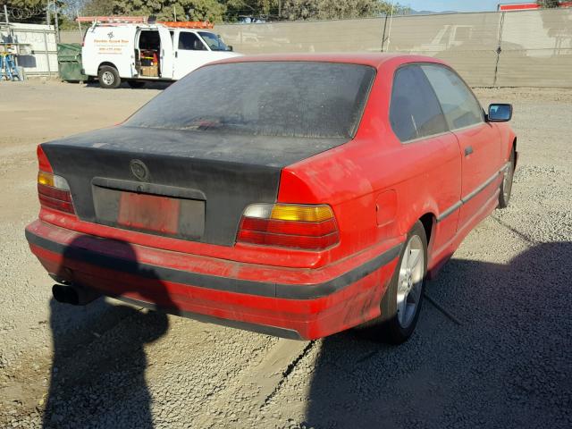 WBABE7323VEY21455 - 1997 BMW 318 IS RED photo 4