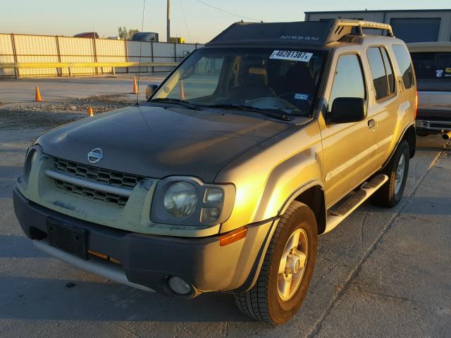 5N1ED28T42C525189 - 2002 NISSAN XTERRA XE GOLD photo 2