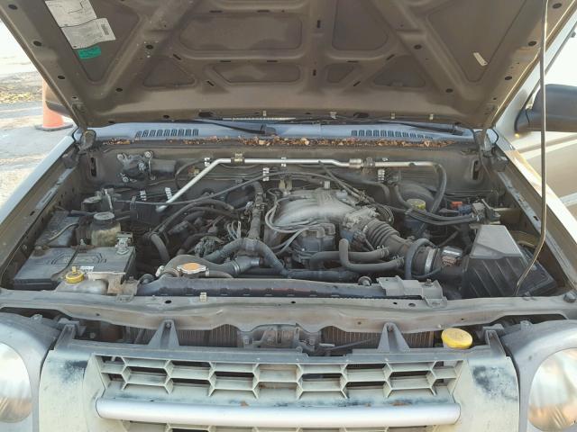 5N1ED28T42C525189 - 2002 NISSAN XTERRA XE GOLD photo 7