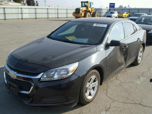 1G11B5SL1EF116615 - 2014 CHEVROLET MALIBU LS 灰色 照片 2