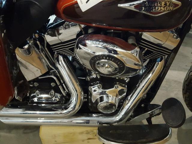 1HD1BWV12DB044514 - 2013 HARLEY-DAVIDSON FLSTC HERI MAROON photo 7