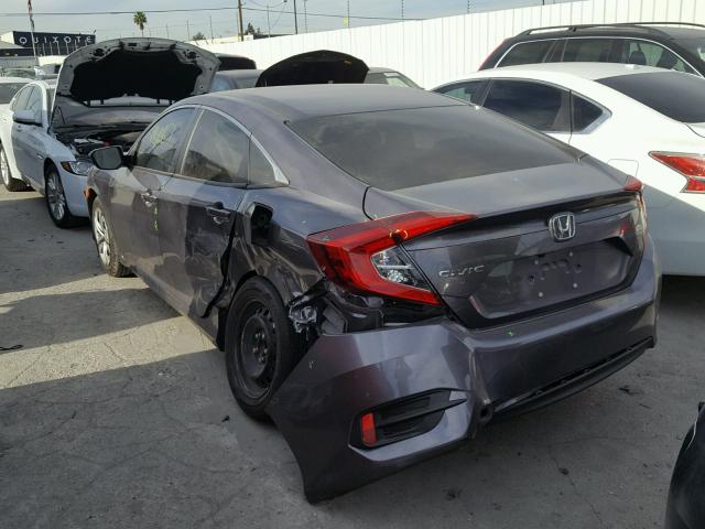 19XFC2F58GE226756 - 2016 HONDA CIVIC LX GRAY photo 3