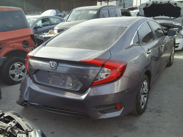 19XFC2F58GE226756 - 2016 HONDA CIVIC LX GRAY photo 4