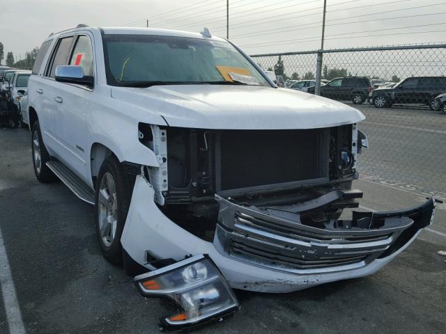 1GNSCCKC8GR456771 - 2016 CHEVROLET TAHOE C150 WHITE photo 1